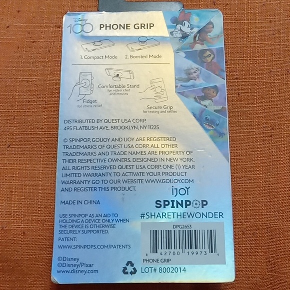 Mickey pop socket. - Picture 3 of 4